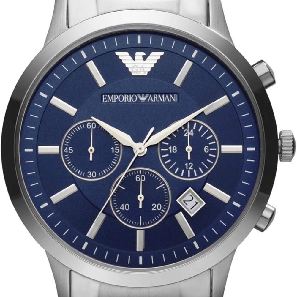 Emporio Armani Men's Chronograph Stainless Steel Watch (Model: AR2448)